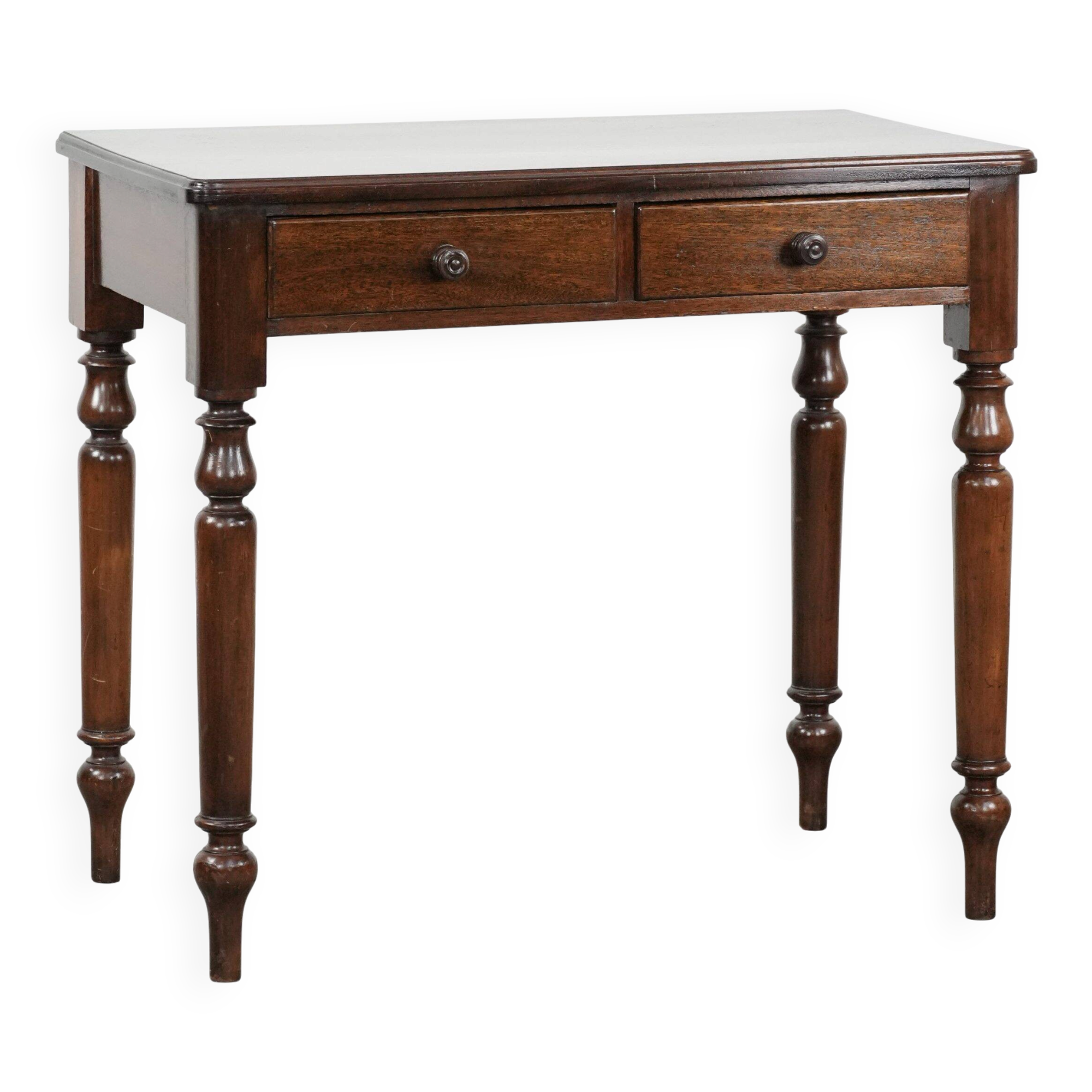 Antique English hallway furniture / side table from the late 19th century
