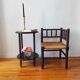 Side table - turned wooden end table