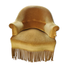Golden yellow toad armchair