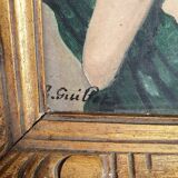 Oil on canvas by Gabrielle Guillot De Raffaillac