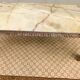 Wood chrome marble coffee table