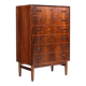 Grand commode scandinave en palissandre, Danemark 1960