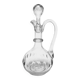 Art Deco crystal carafe, Germany, 1900s