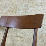 2x 60s 70s teak dining chair by Farstrup Møbler Made in Denmark