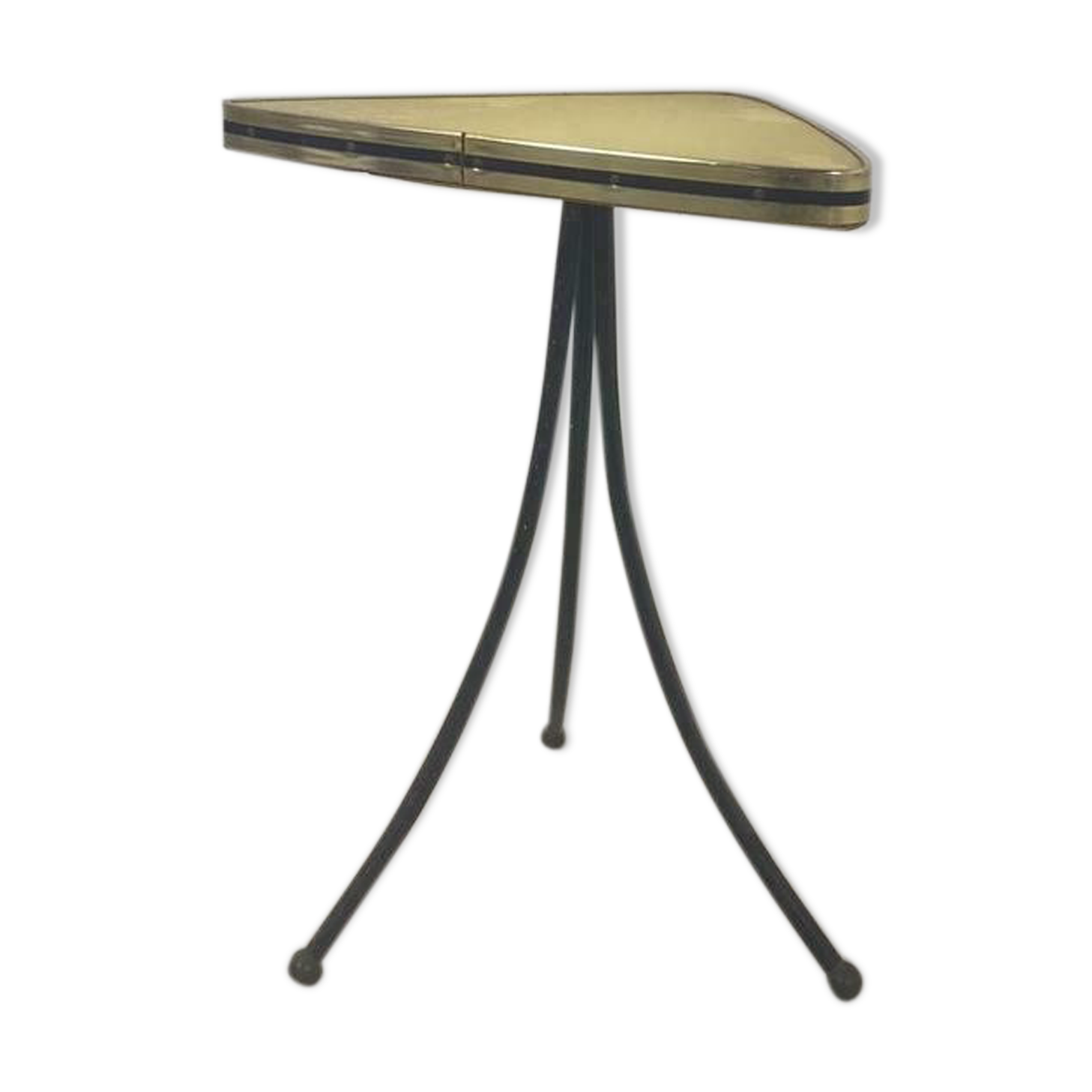 Vintage tripod side table