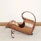 Antique copper bucket or log holder.