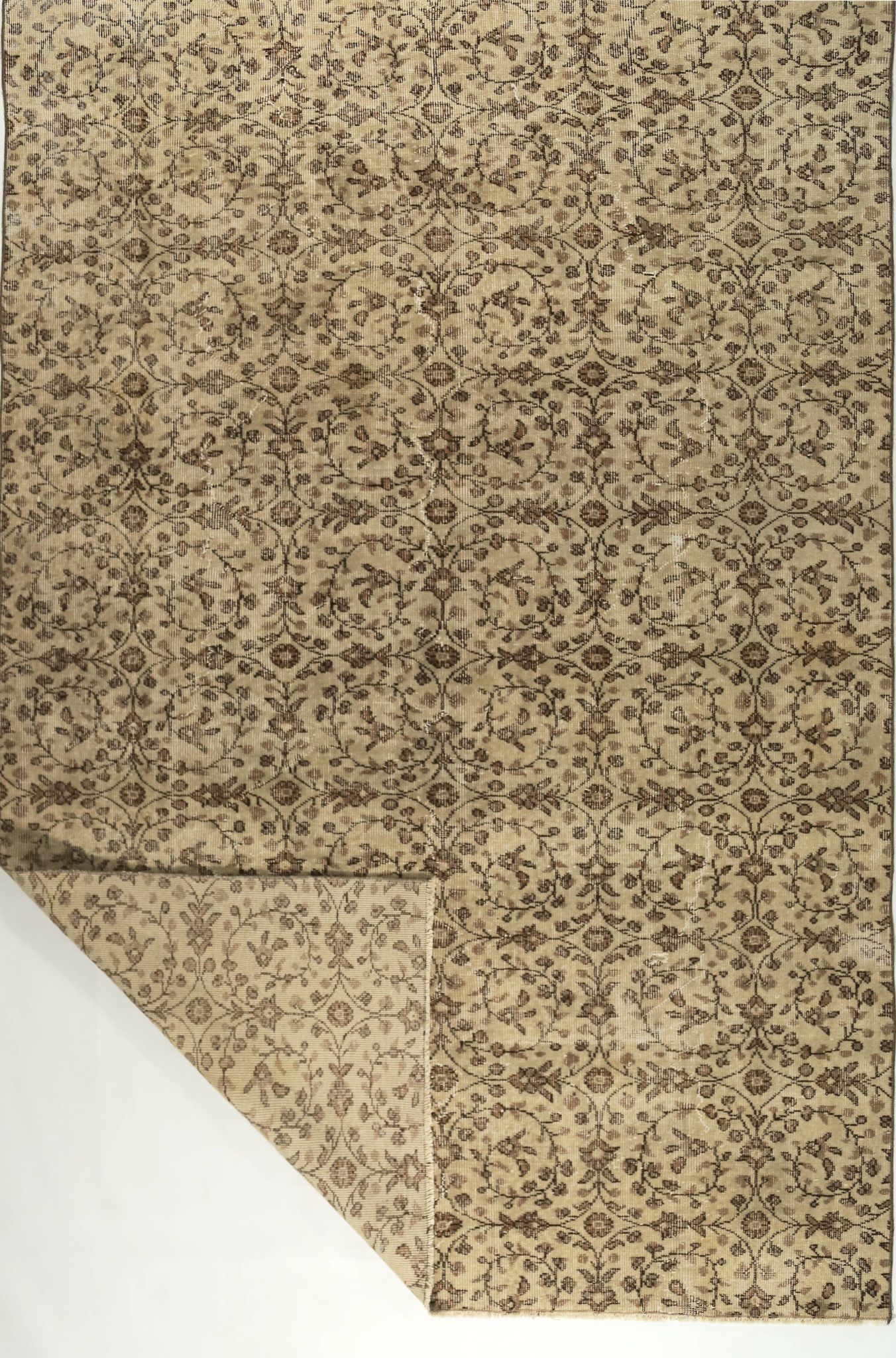 Tapis vintage anatolien fait à la main 285 cm x 187 cm