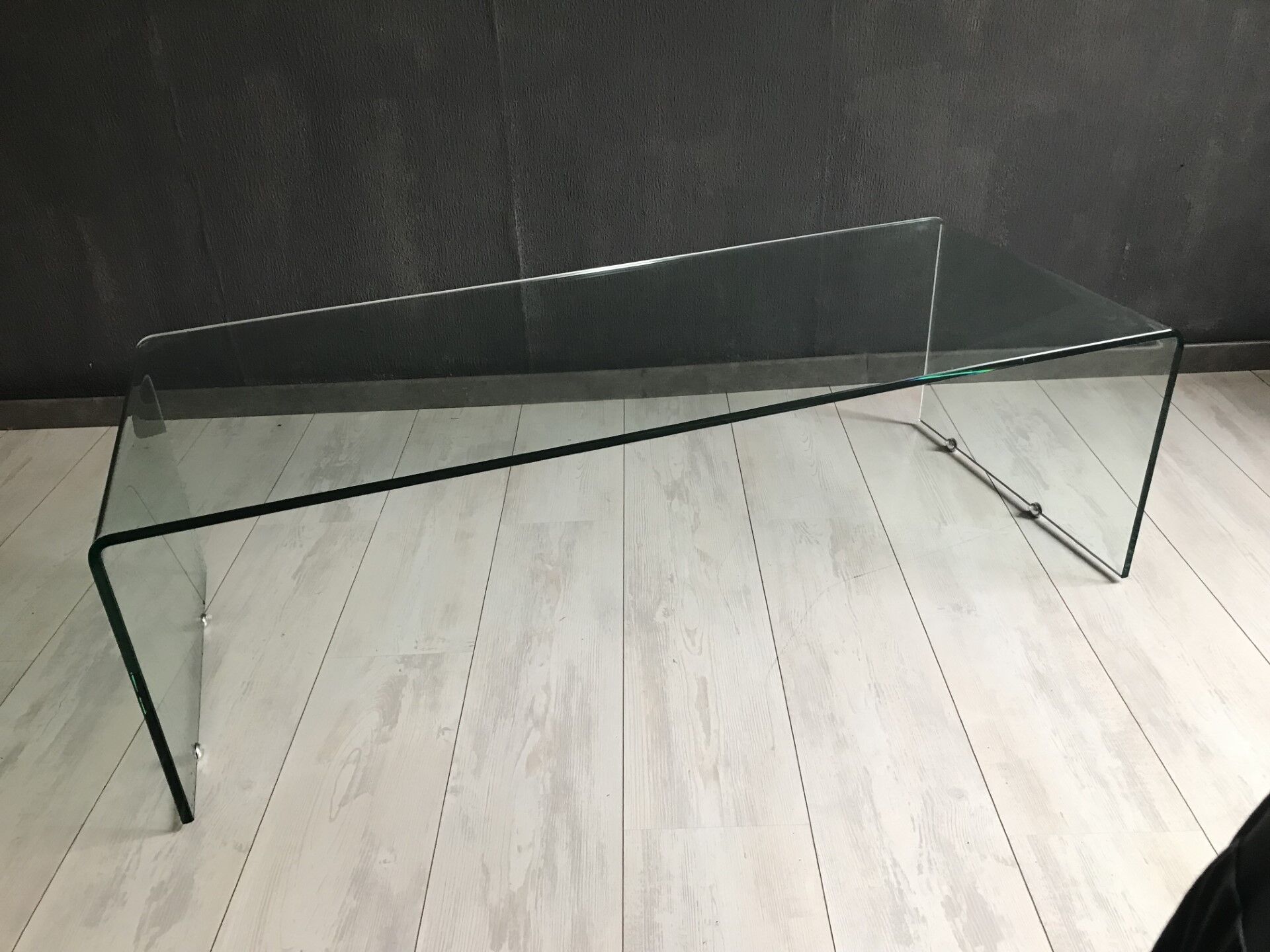 FIam Waterfall Glass Coffee Table