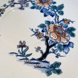 Two Gien earthenware chocolate cups