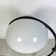 60s vintage black Serpente floor lamp by Elio Martinelli for Martinelli Luce