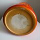 Scheurich Keramik Large Orange Vase: Vintage Mid Century Modern Fat La