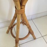 Rattan bar stool