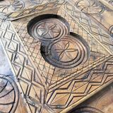 Table basse savoyarde art populaire
