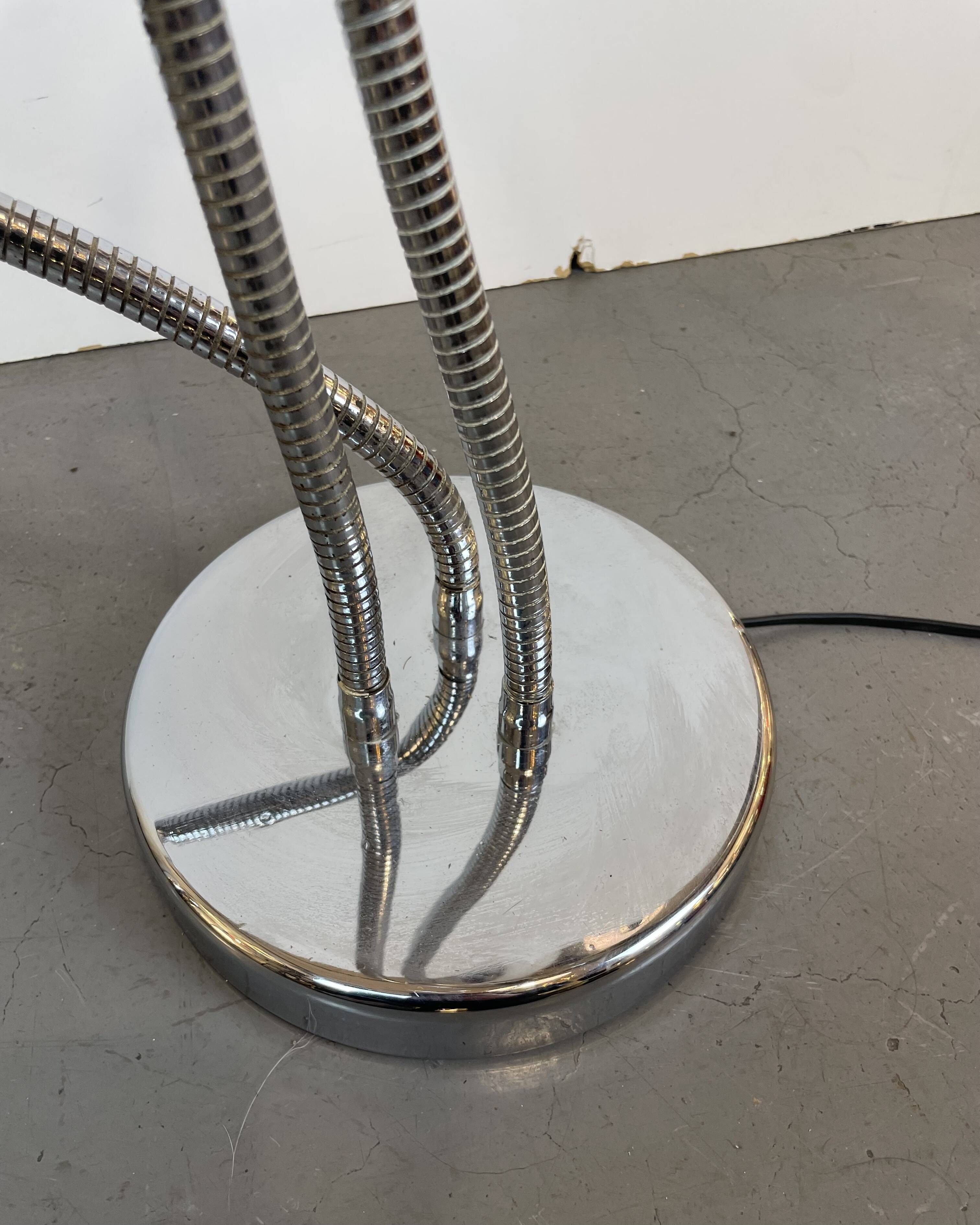 Hydra, Floor lamp by Pierre Folie for Jacques Charpentier, France, 1960