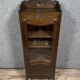 Louis XV style Provencal bonnetière in solid oak circa 1900