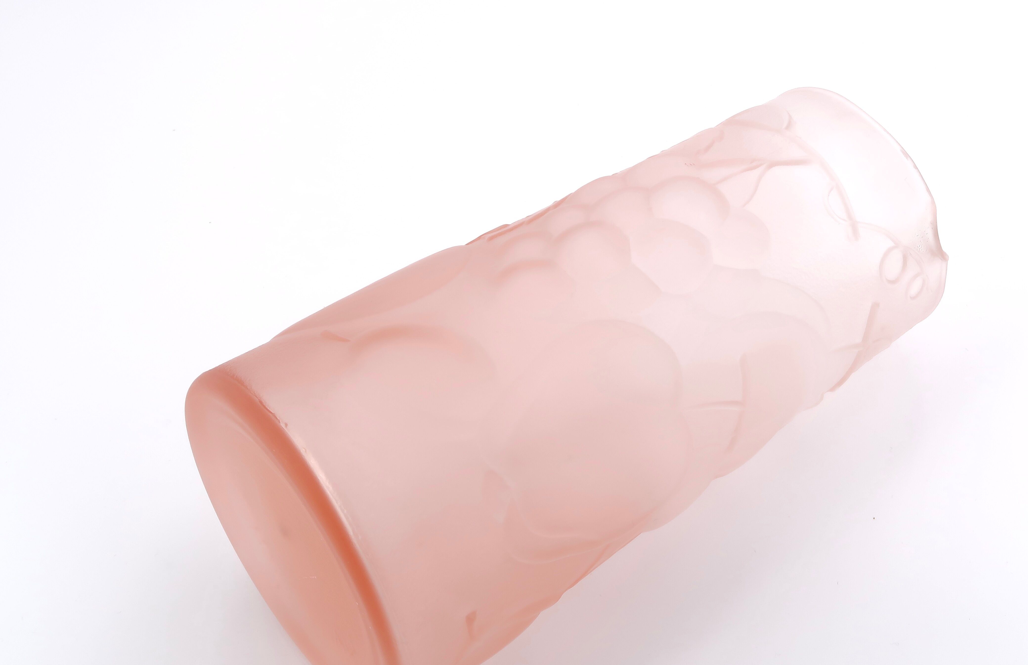 Empoli pale pink glass pitcher, 60s