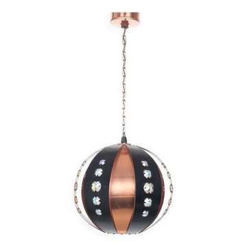Werner Schou copper hanging lamp for Coronell, 1960s