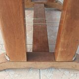 Art Deco table in burr walnut