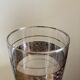 4 glasses with orangeade silver décor
