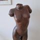 Vintage Studio Pottery Female Torso Sculpture 1960s Interior Design