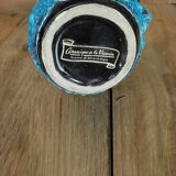 Pitcher lava Blue ceramic Vanoise old vintage