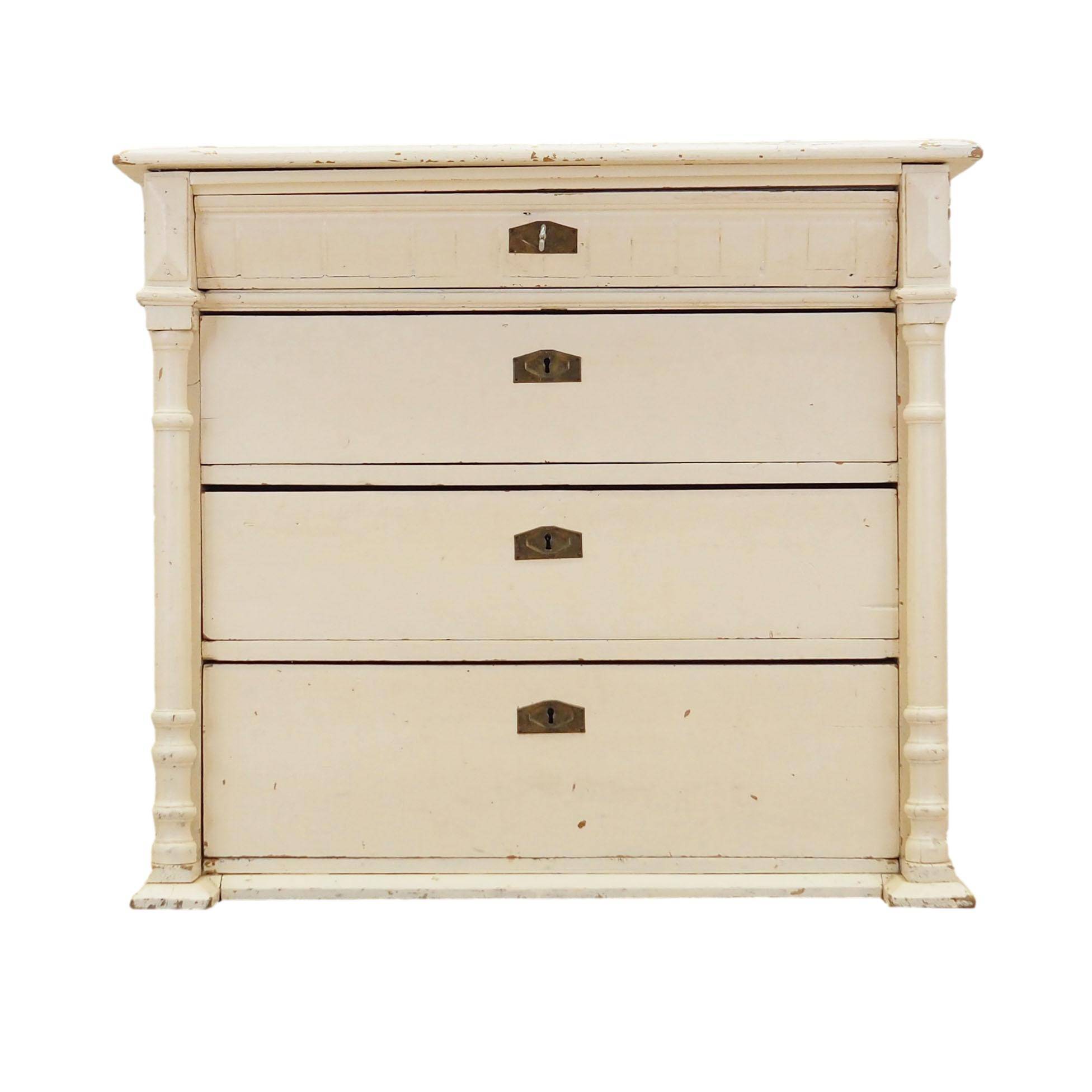 Pine chest of drawers, Danish design, 1950s, production: Denmark