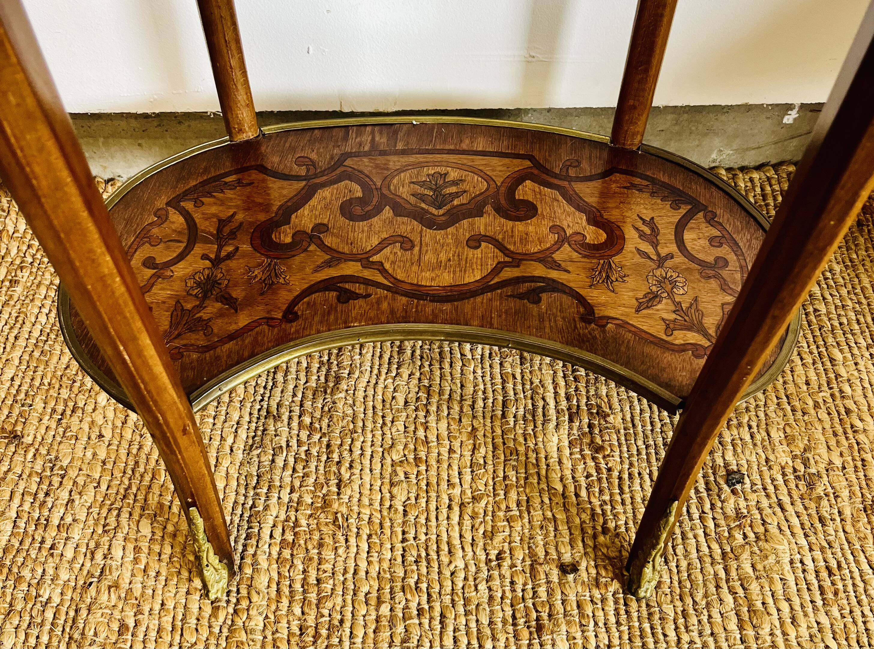 Louis XV style kidney side table – Napoleon III period