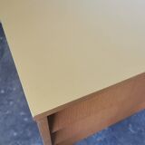 Small vintage blond wood sideboard