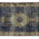 Anatolian handmade vintage rug 262 cm x 152 cm