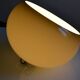 Brown gradient plastic pendant light 1970s