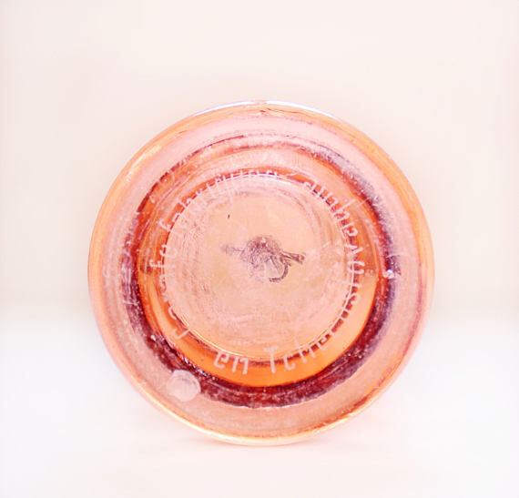 Siphon glass rose