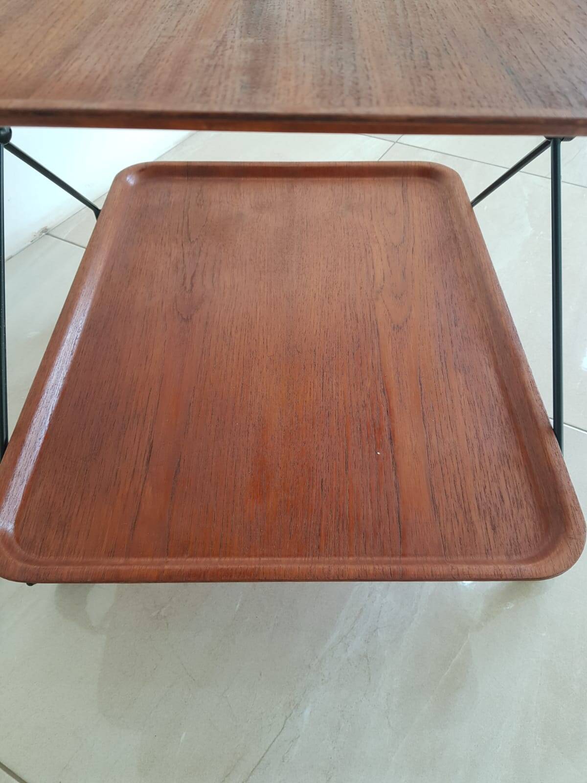 Mid-century modern, teak bar, Paul Nagel, Sweden, 1960s.