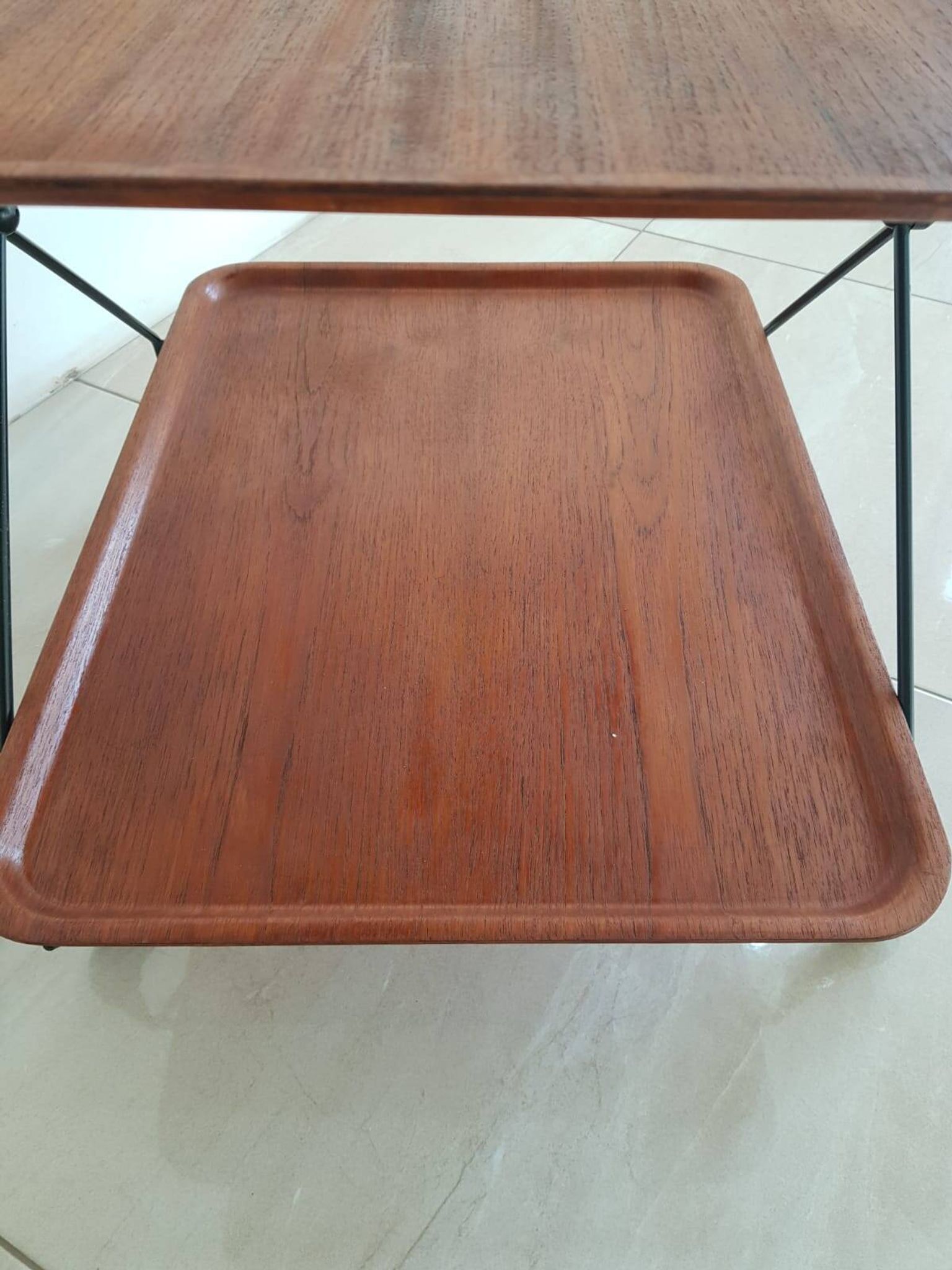 Mid-century modern, teak bar, Paul Nagel, Sweden, 1960s.
