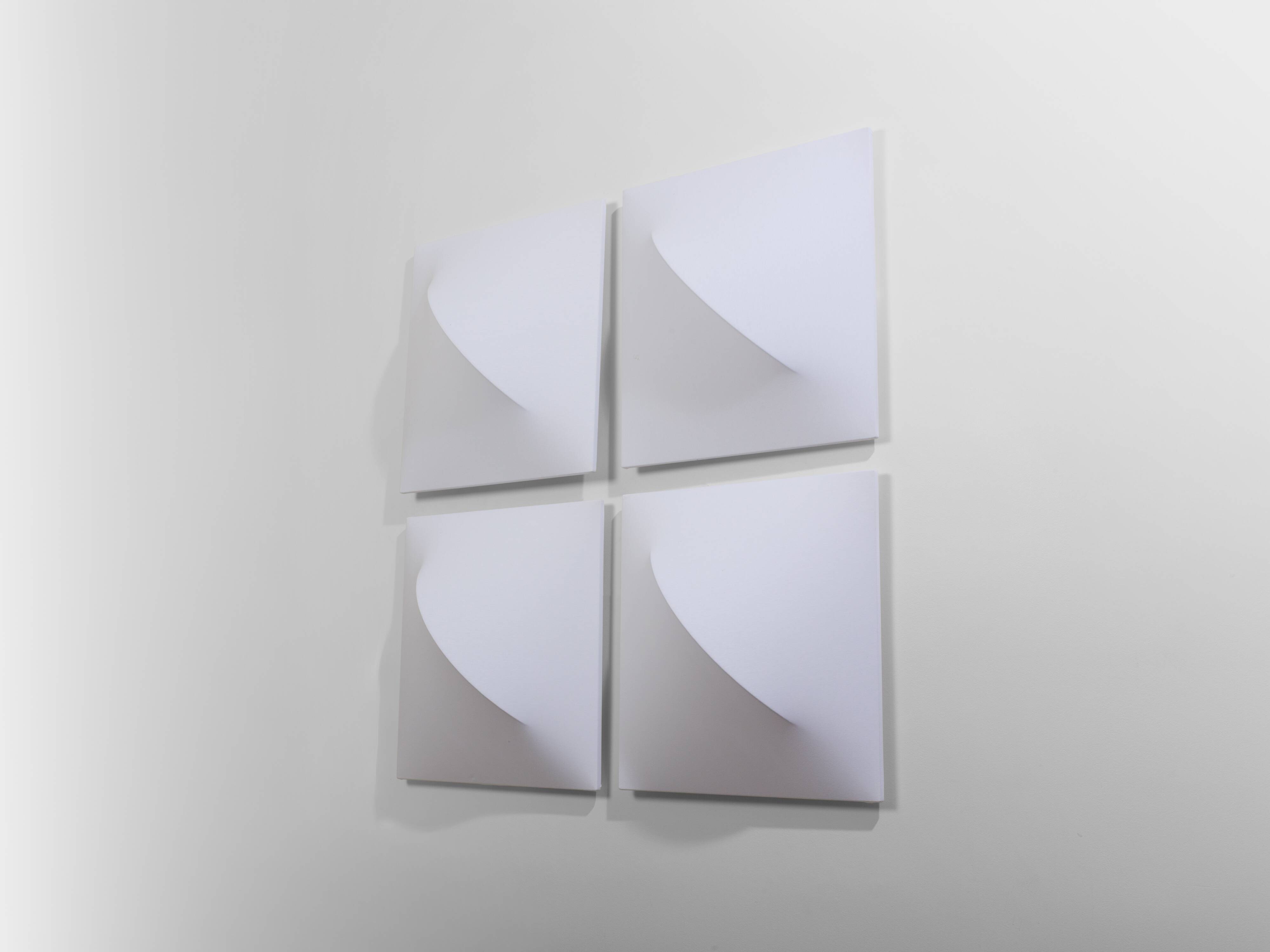 Set of six Kazuhide Takahama Saori wall lights from around 1970.