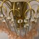 Pink Murano Glass Flower Sconces 1970’s