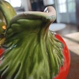Tomato pitcher in slip - Italy