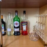 Vintage Formica bar cabinet