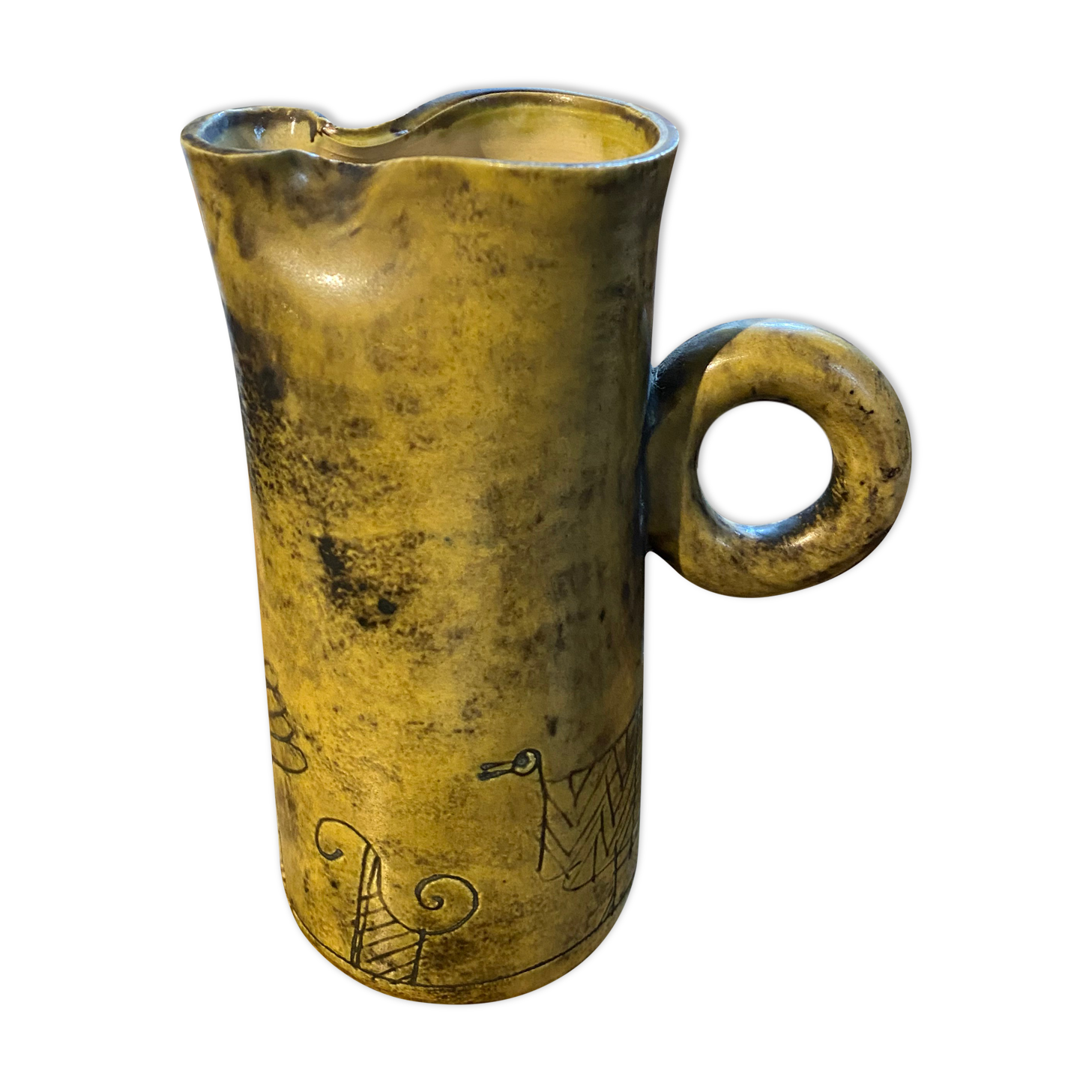 Ceramic pitcher Jacques Blin