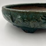 Glazed terracotta planter