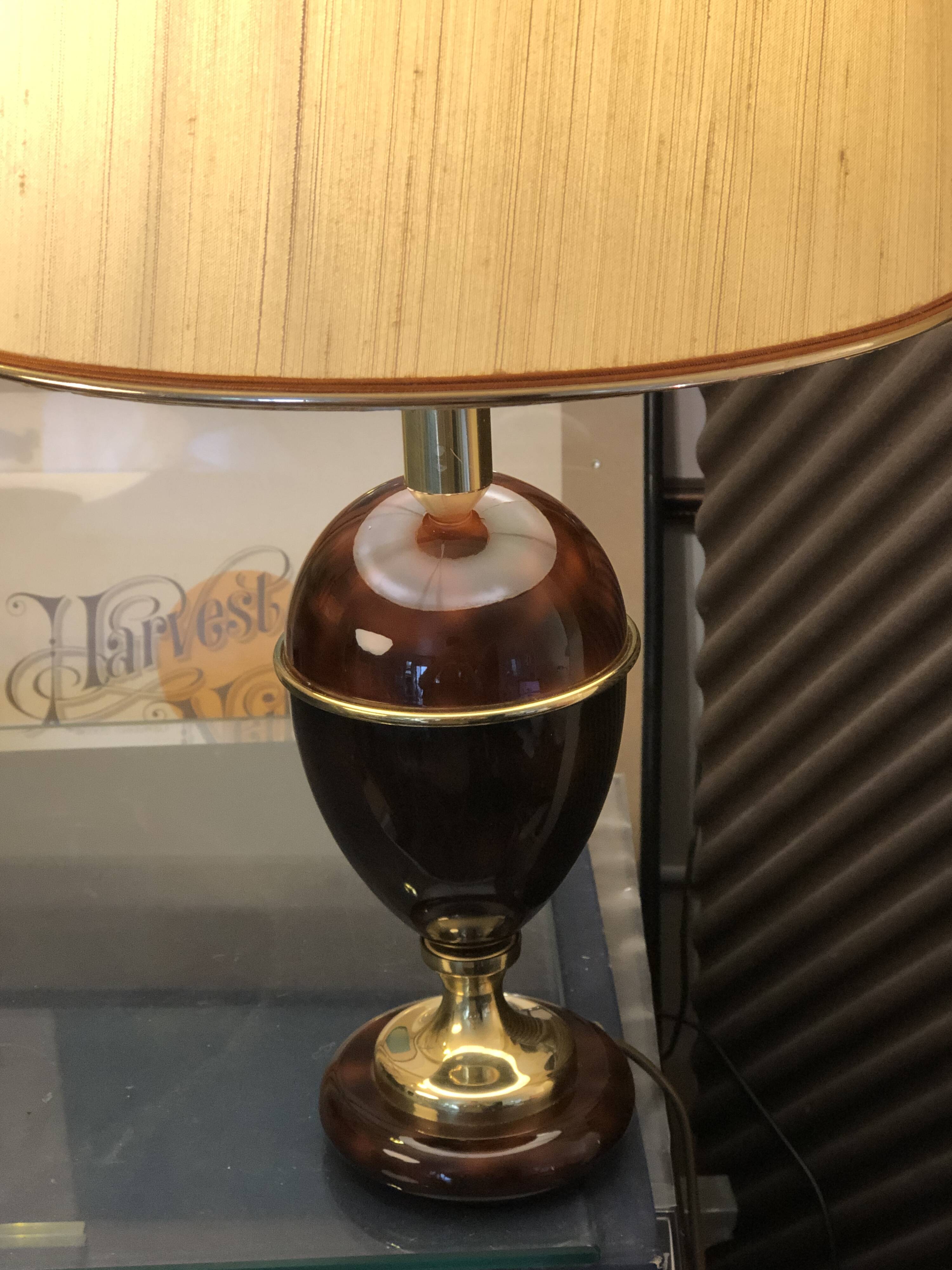 Beautiful brass lamp base
