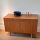 Vintage Scandinavian oak sideboard "Stina"