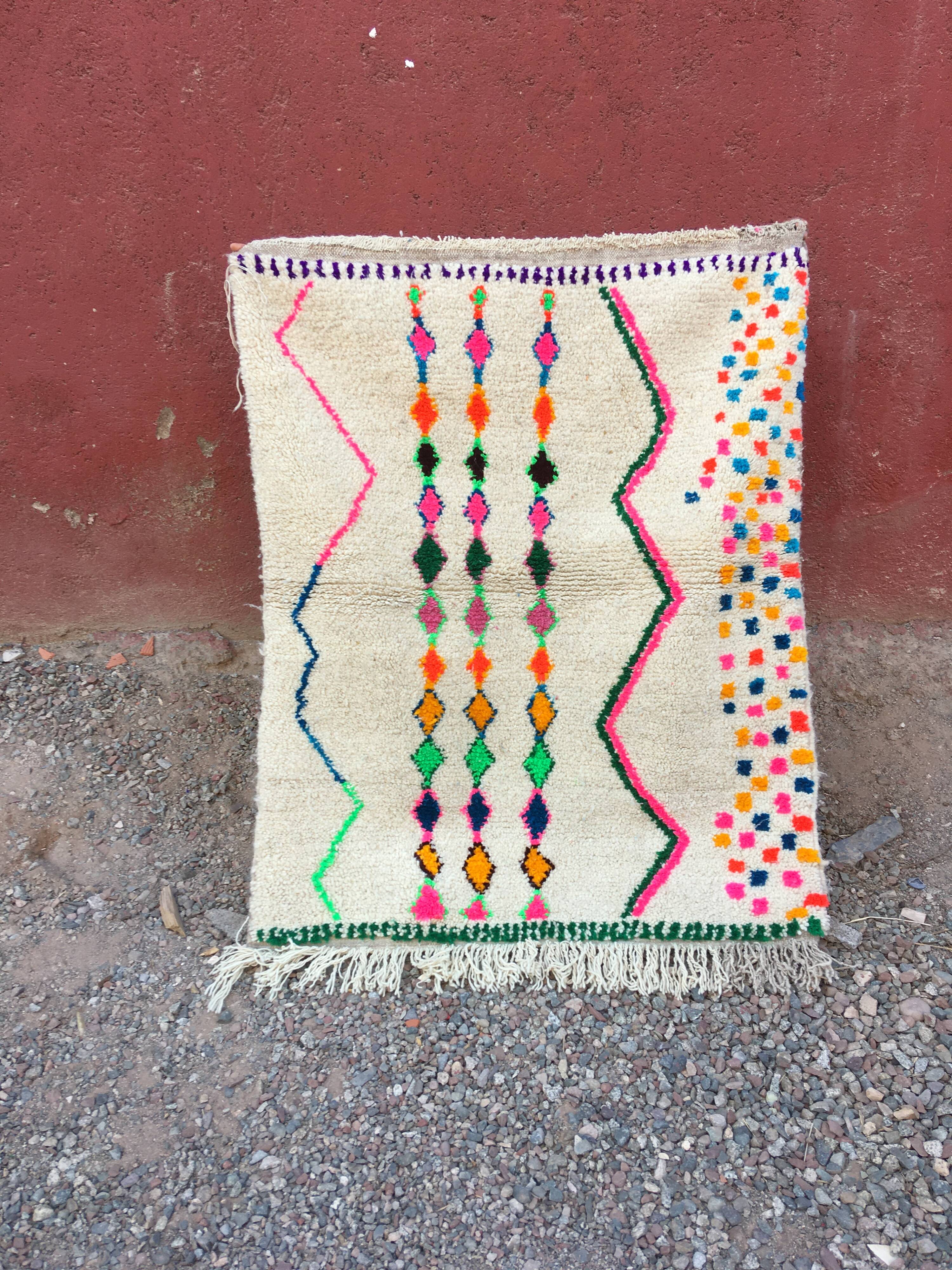 Azilal rug 142 x 113 cm