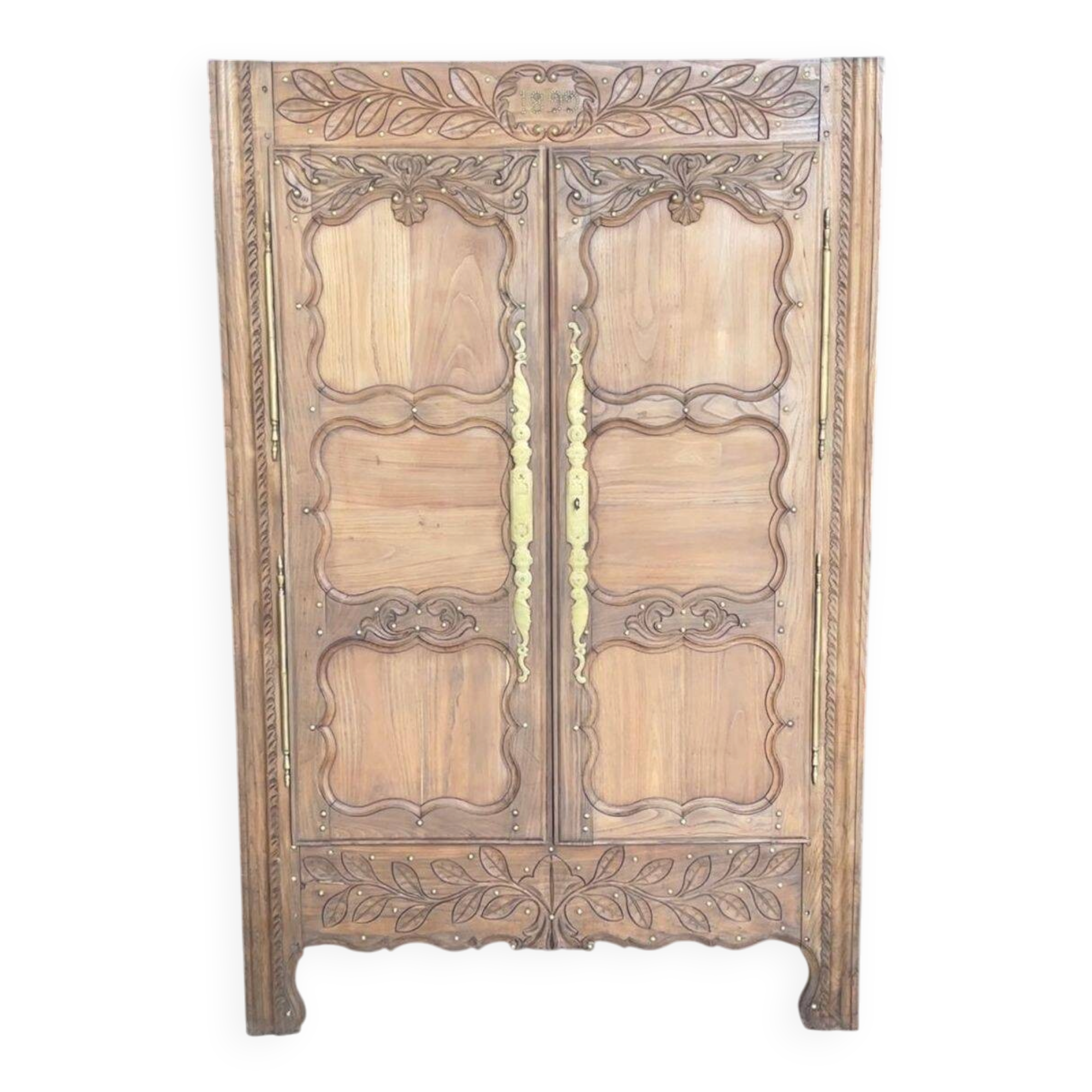 Antique solid wood wardrobe 1899