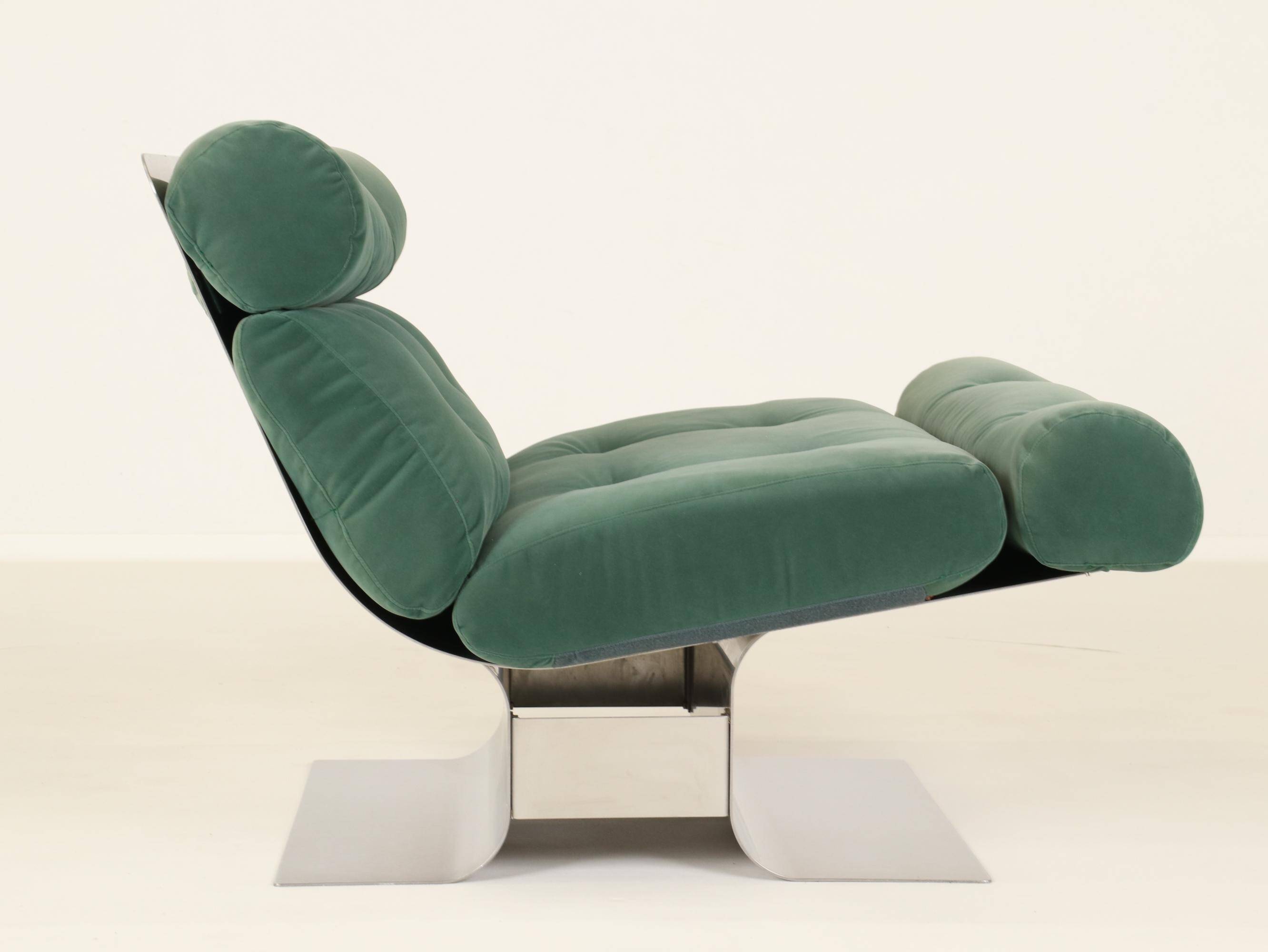 Rare Lounge Chair by François Monnet for Kappa, France, 1970s