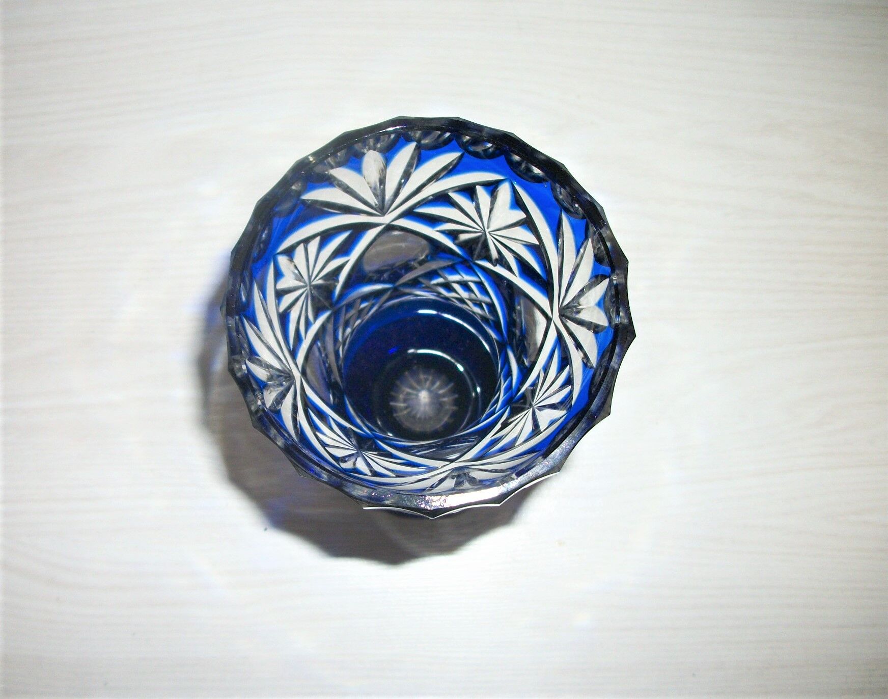 Saint Lambert crystal vase
