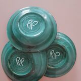 3 small soup plates, Robert Picault Ceramics (1919-2000), Vallauris