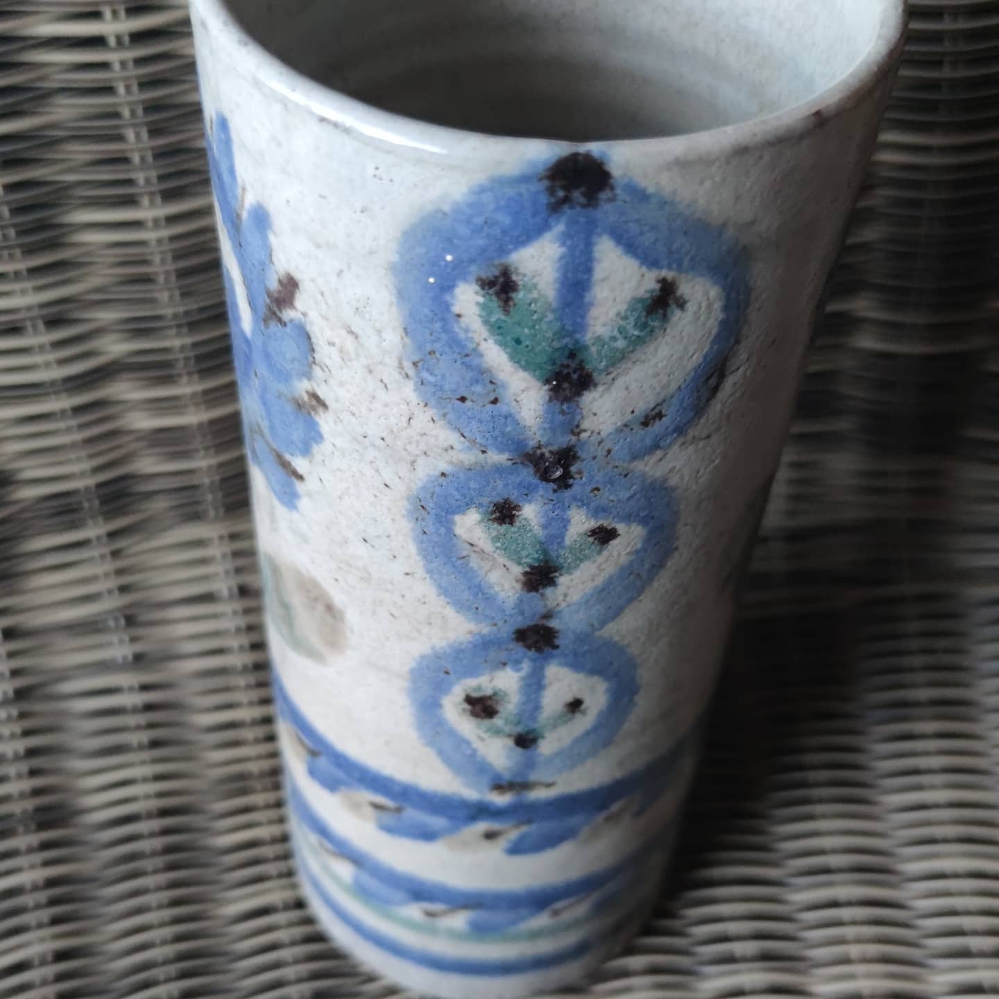 Roll vase by Gustave Reynaud