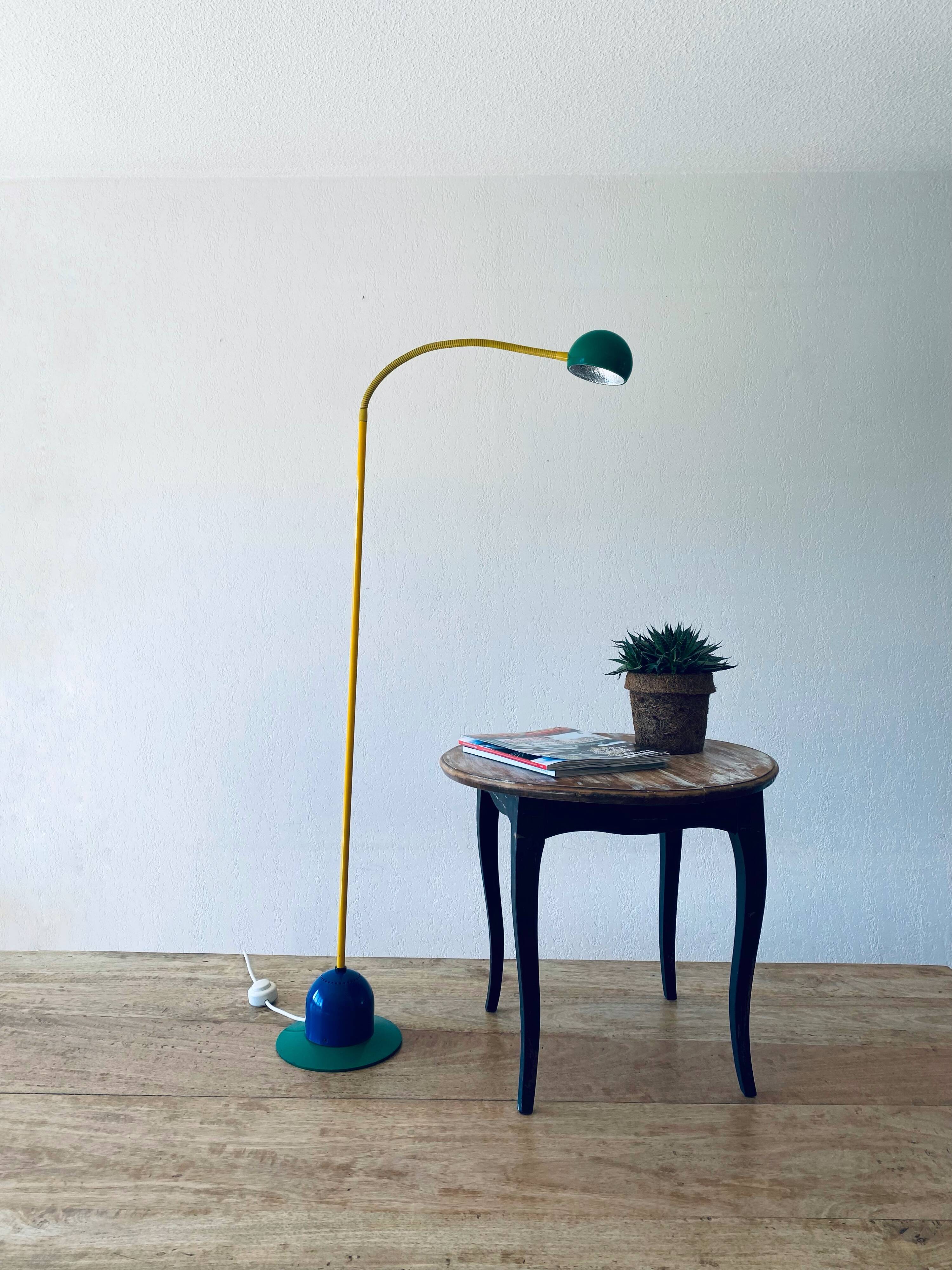 Italian design floor lamp 80s