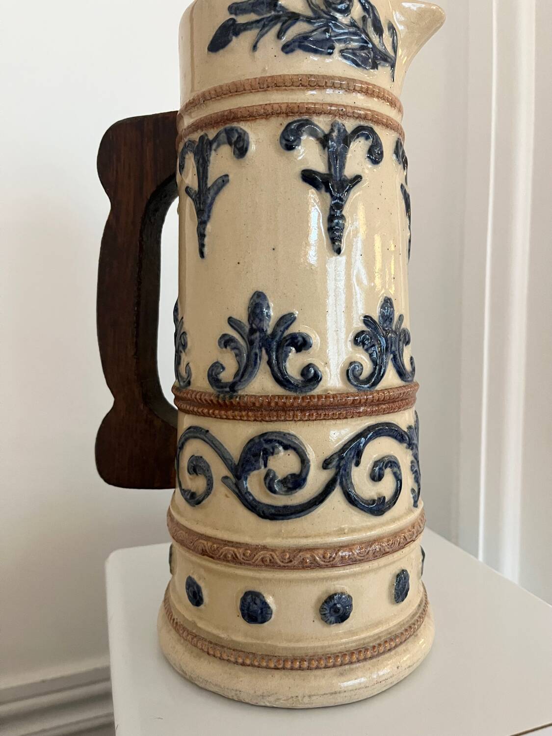 Brutalist ceramic jug