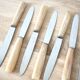 Set de 12 couteaux avec manches effet corne dans leur coffret